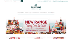Desktop Screenshot of christmashampersuk.com
