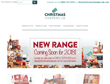 Tablet Screenshot of christmashampersuk.com